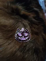 Pin Halloween - Gatito Pumpkin Negro (Recompensa)