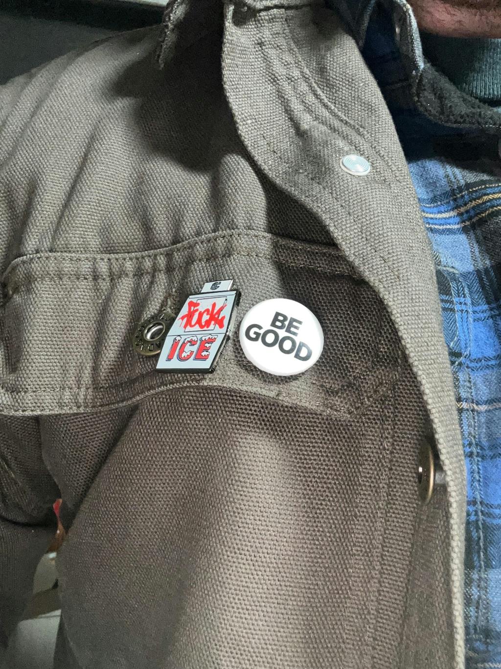 Hard Enamel Fuck Ice Pin