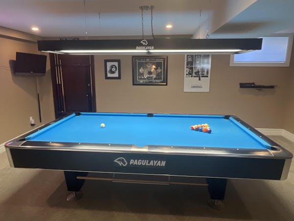 PAGULAYAN POOL TABLE VINYL DECAL - SMALL
