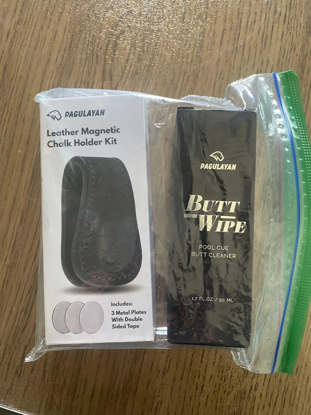 BUTT WIPE  (POOL CUE CLEANER)