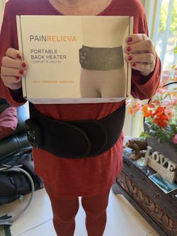 PainRelieva Heated Back Massager