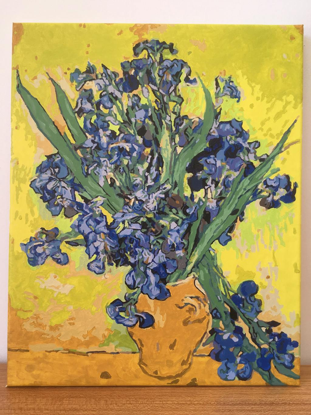 Les Iris Vincent Van Gogh Paint by Numbers Canvas by Numbers