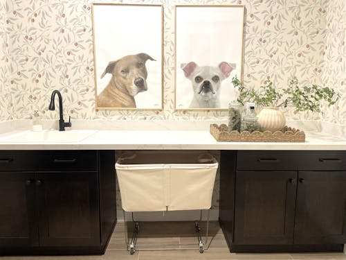 Custom Hand-Painted Pet Portrait (One or Multiple Photos merged)