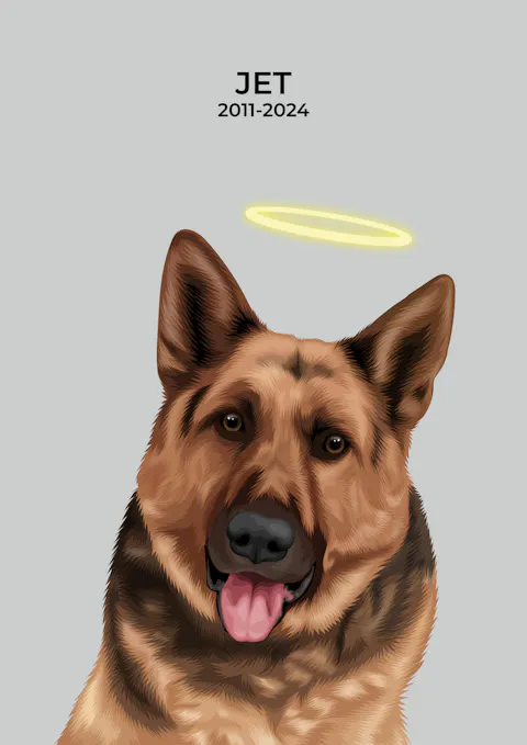 Memorial Pet Portrait