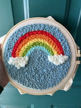 Rainbow Punch Needle Kit