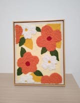 Bright Blossoms Punch Needle Kit