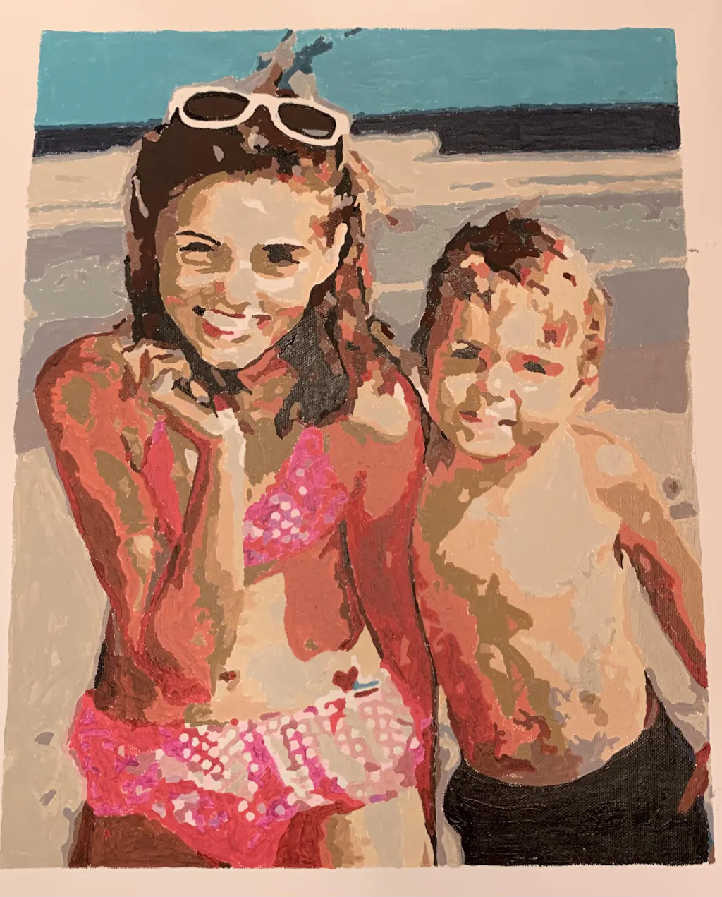 Custom Paint By Number Kit Personalized Photo Free Shipping
