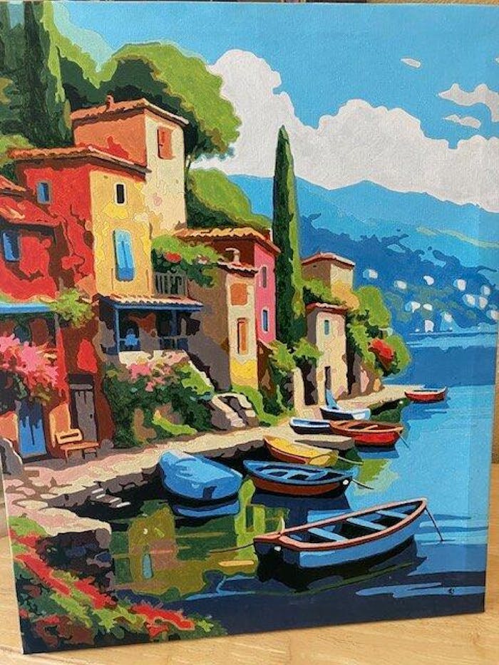 Italian Village - Paint by Numbers Kit