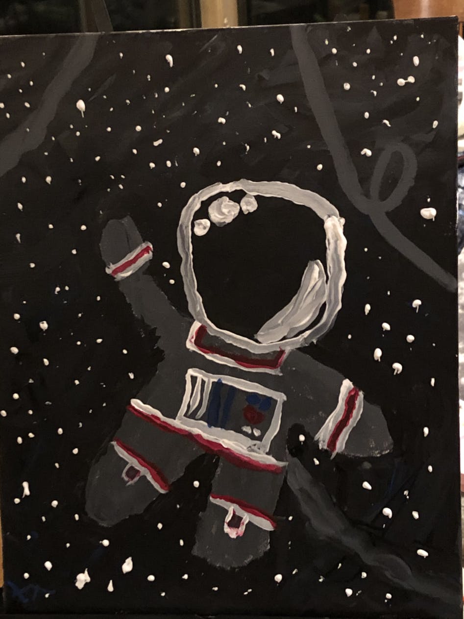 CreArt - Space Explorer Paint by Number