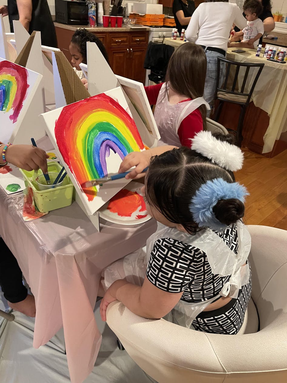 Canal Toys - ART LAB Pouring Paint - Kit de Peinture theme Rainbow