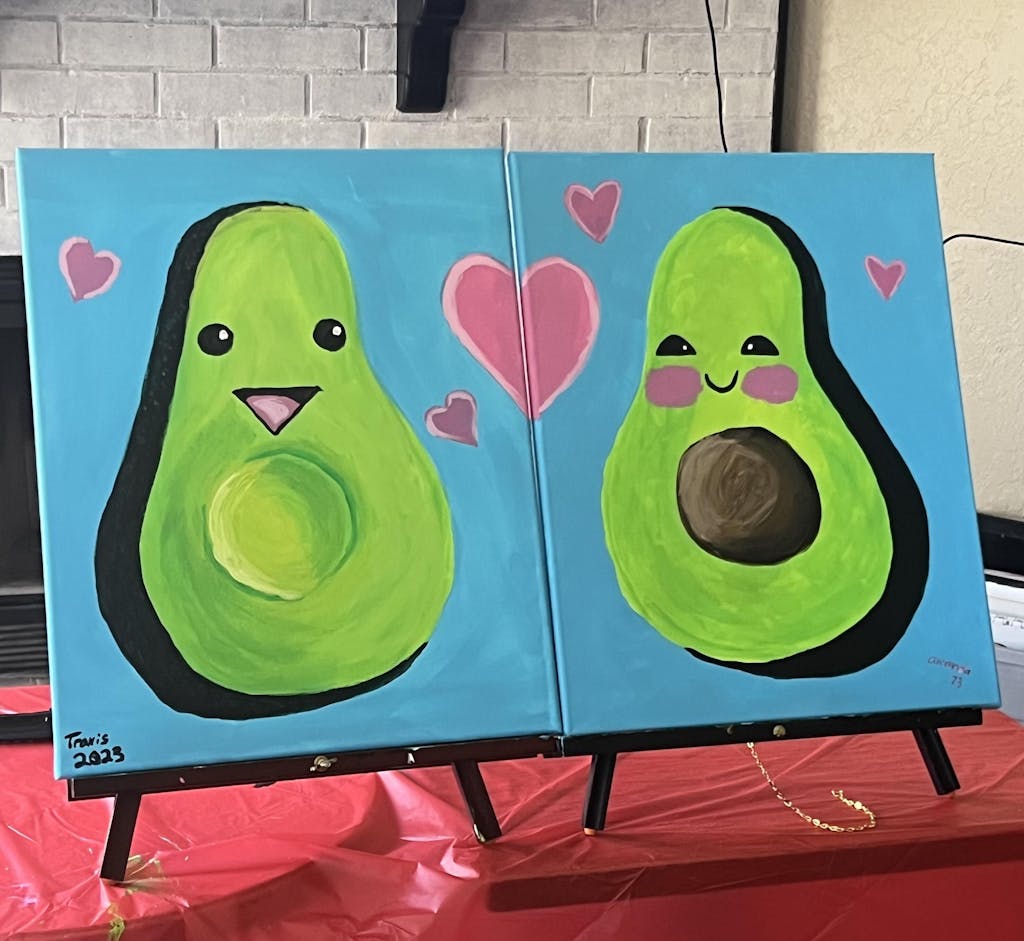 You Complete Me Painting Kit Painting to Gogh