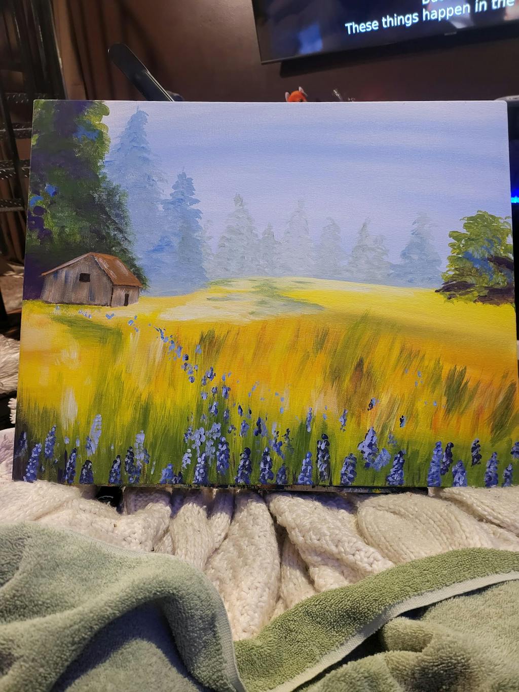 Wildflower Meadow Painting Kit Painting to Gogh