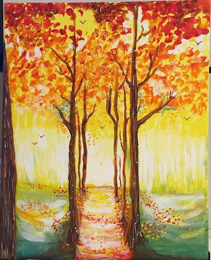 Forest Path Painting Kit