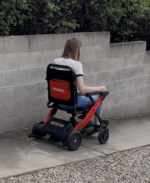 Paiseec 2-in-1 Electric Wheelchair W1