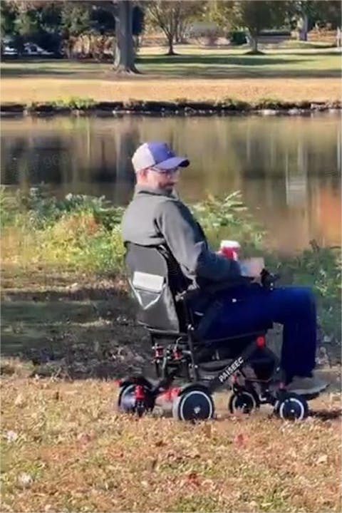 Paiseec Lightweight Electric Wheelchair Q3