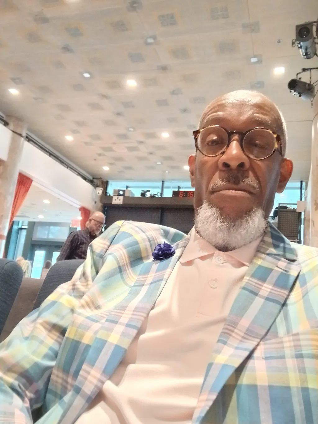 Dover Notch Jacket - slim - Pink Yellow Madras