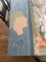 Painel para Pintura 40x60x3cm Chassi Simples Virado