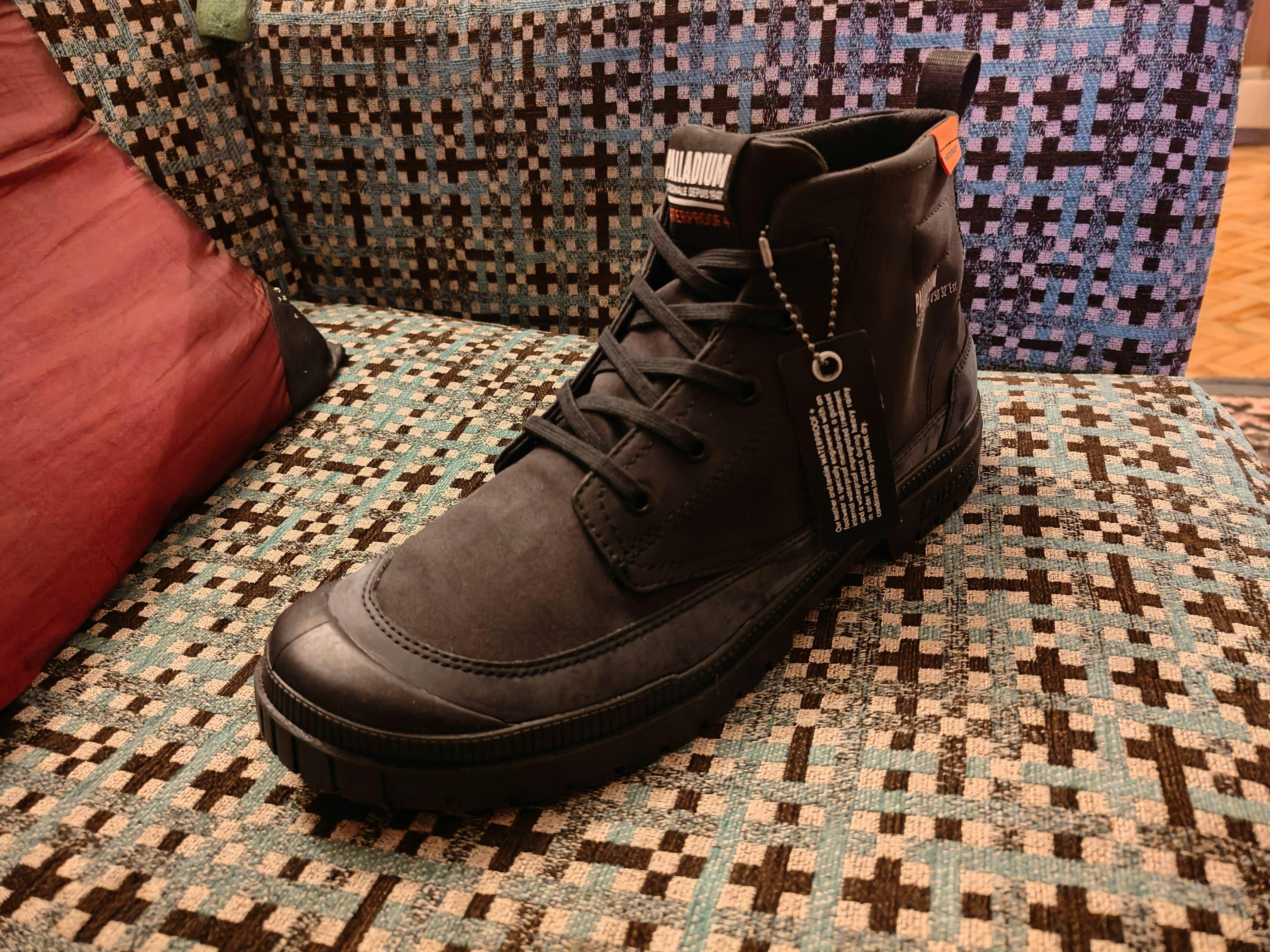 Pampa SP 20 HI WP+ Palladium Boots Olive Night