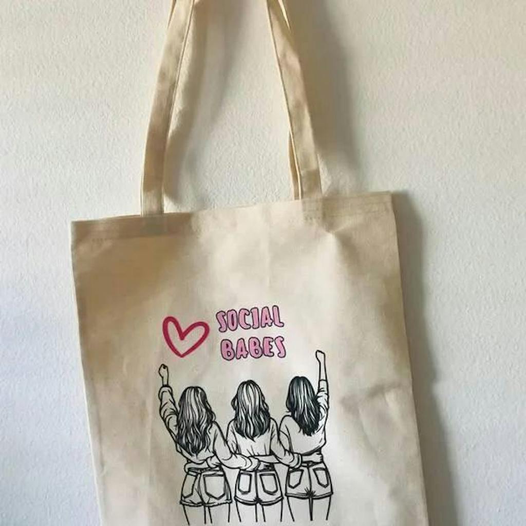 Custom Tote Bags With Logo – 8 oz Cotton Fabric, Reusable & Printable