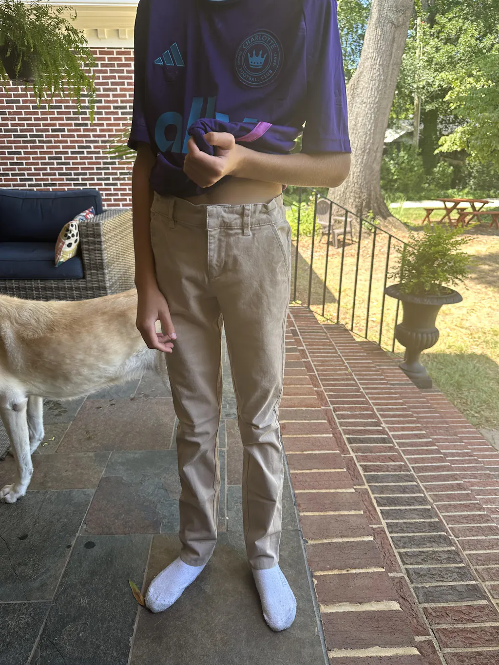 Chino Pants Old Navy Girls Uniform Pants Girl Uniform Pants Fit Kids Dress  Pants With Pockets