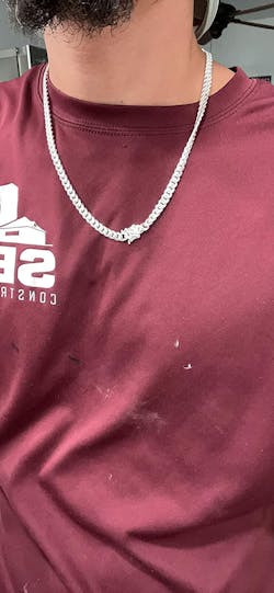 Silver Chain / Miami Cuban Link Chain - 925 Sterling Silver Chain