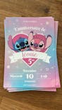 Invitations personnalisées STITCH & ANGEL