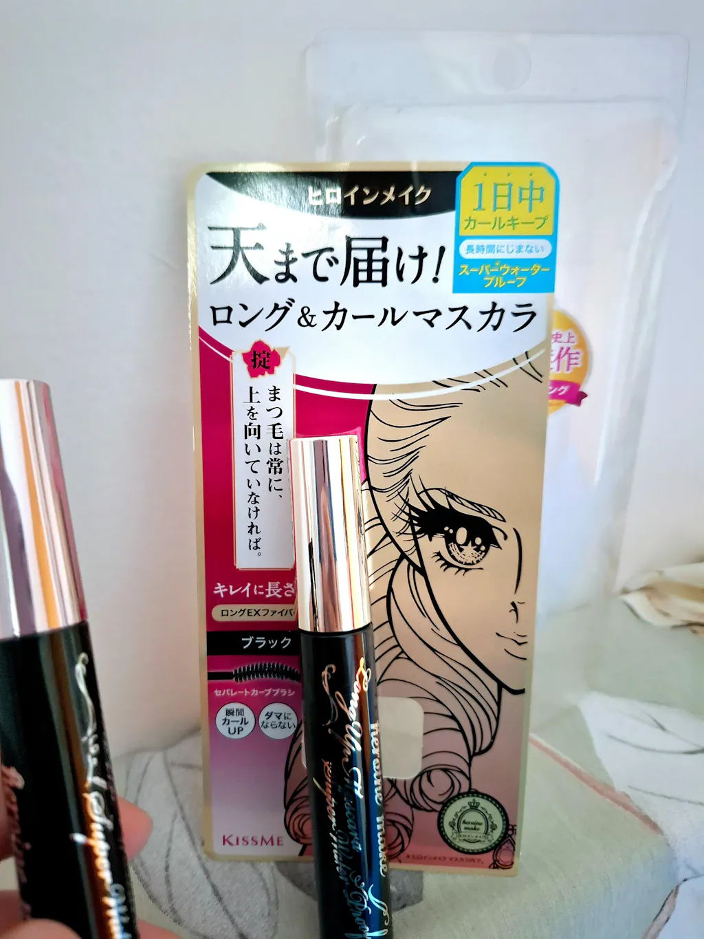 Heroine Make Long UP Mascara6g. 01 Black (super Water Proof)