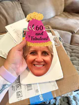 Custom Face Photo Banner - 20th 30th 40th 50th 60th