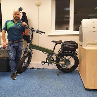Full Suspension Folding Electric bike | 750W 12Ah 20*4.0‘ Fat tire ebike | PASELEC BIKE PX6