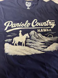 Paniolo Country Vintage Monochrome, Hawaii T-Shirt
