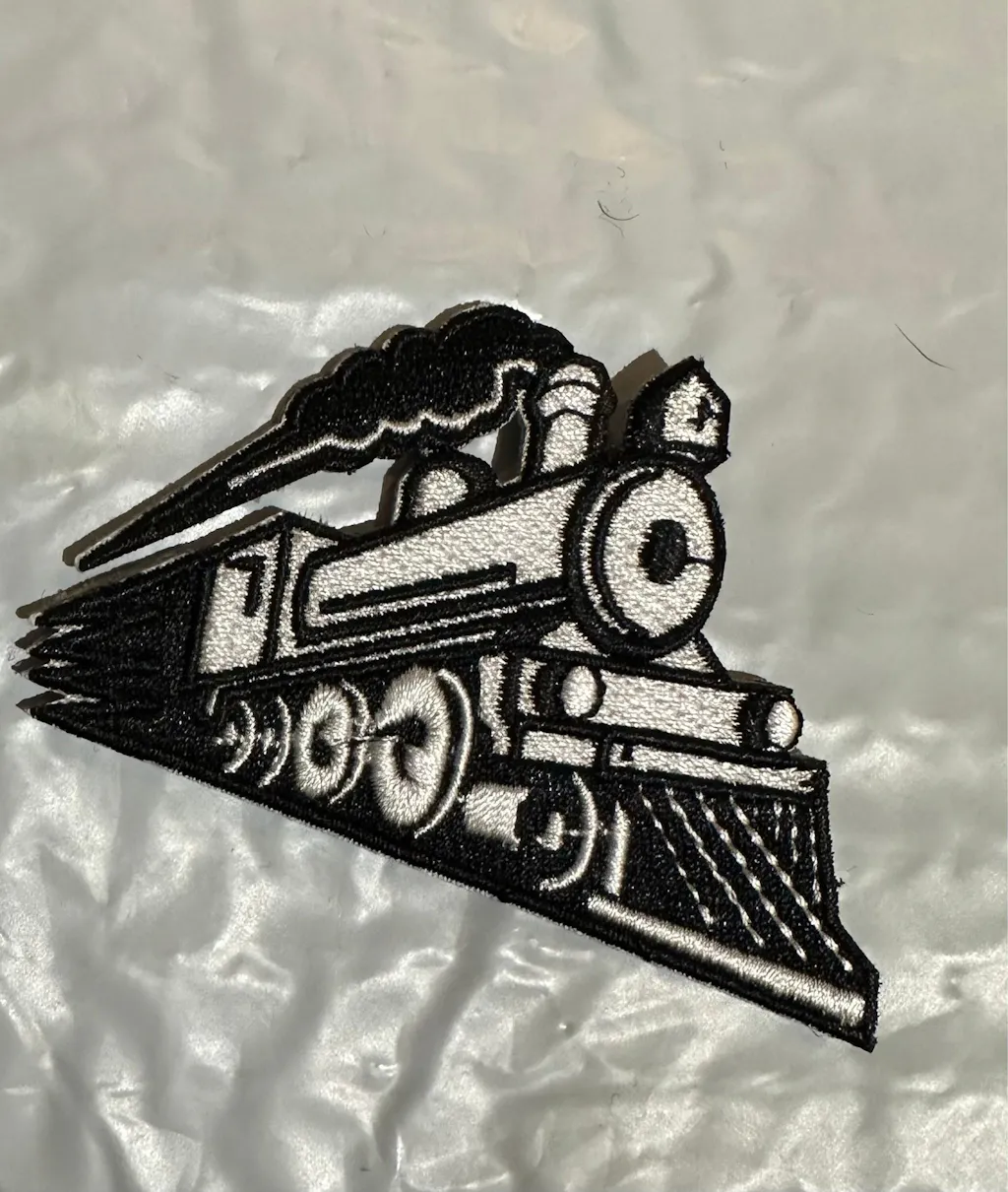 Steam Train Patch Railway Locomotive Embroidered Iron On – Patch Collection