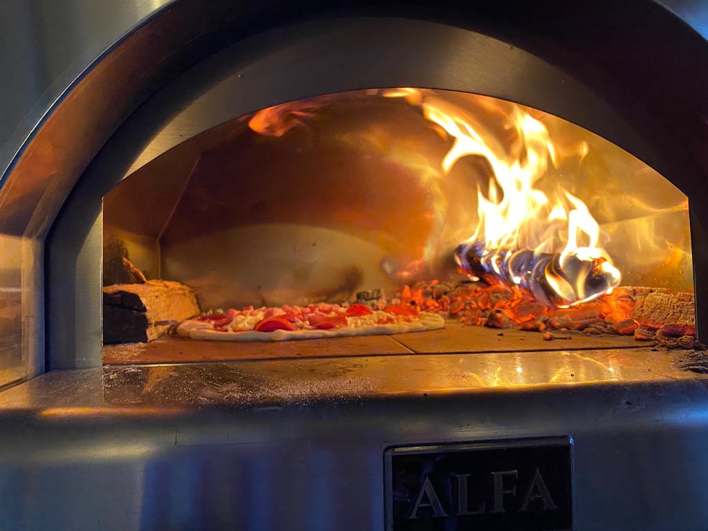 Alfa 5 Minuti Countertop Wood Pizza Oven Patio & Pizza Outdoor
