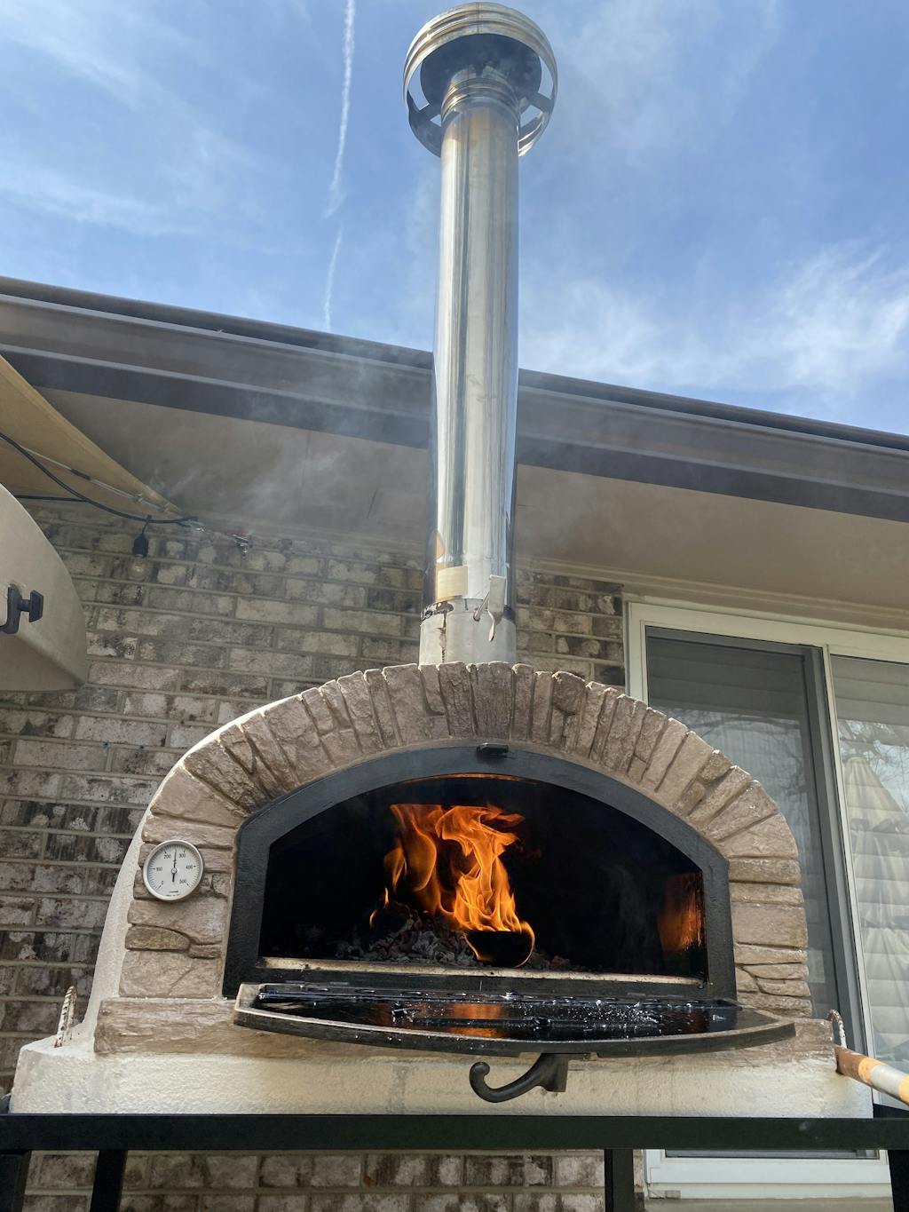 Brick Wood Burning Pizza Oven Sierra Buena Ventura Pizza Oven Patio