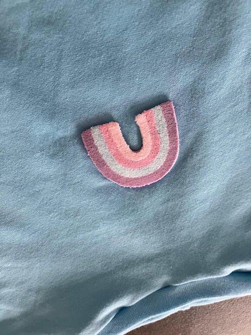 Fluff Patch - Regenbogen *iron-on*