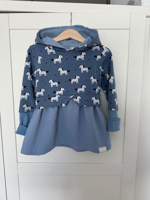 Klapp-Weblabel *prinzessin* weiß