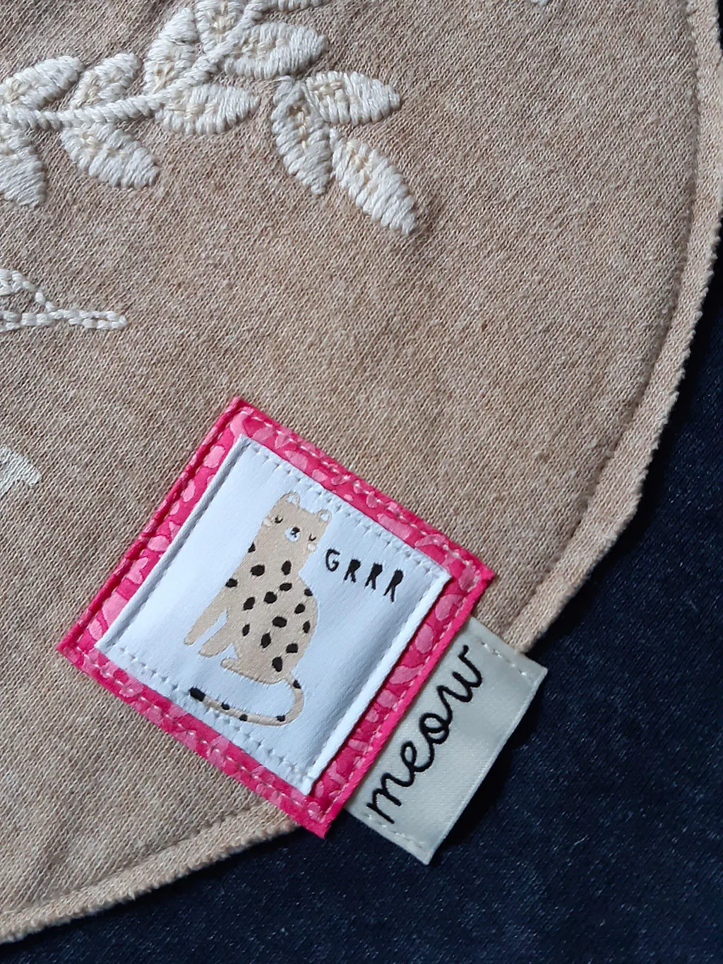 Weblabel - leopard *grrr*