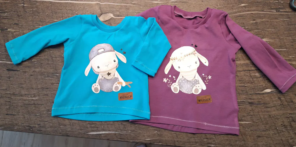 Bügelbild *Hase Clara* - A5