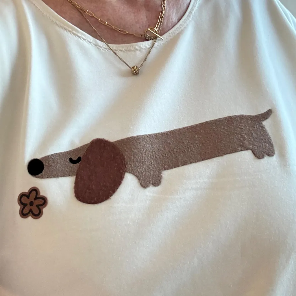 XL Teddy-Patch - Dackel *iron-on*