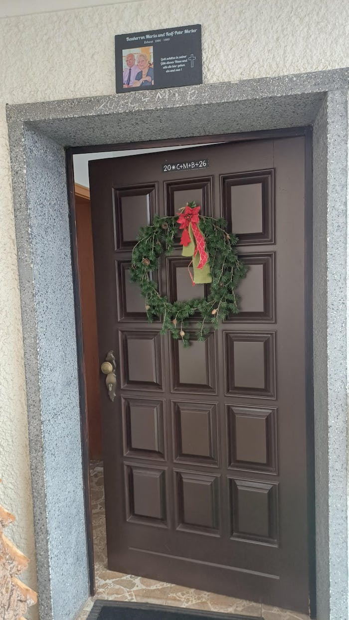 Personalisierte Schiefer Gedenktafel für Menschen 30x20cm - Foto UV-Druck