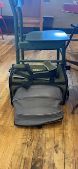 Pawaii Travel Pet Carrier - Pawaii Beige and Tea Green