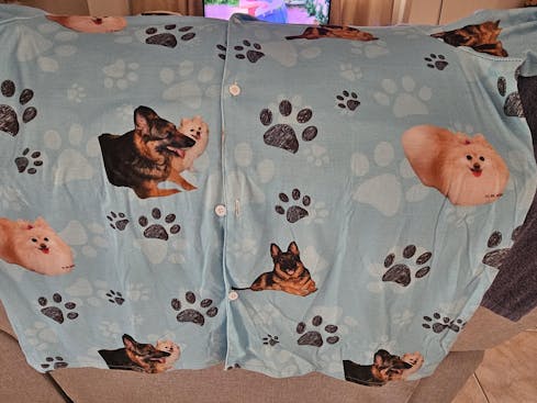 Custom Photo My Lovely Pajama - Dog & Cat Personalized Custom Face Photo  Pajama Pants - Christmas Gift For Pet Owners, Pet Lovers