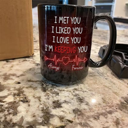 Double-Sided Coffee Mug - Life Is Better - Furesque