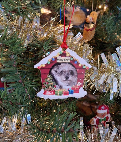 Pet Ornament - Meowy Christmas