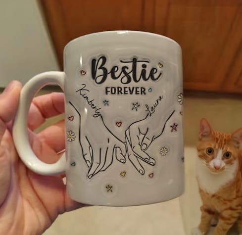 Cat Mom Eat Drink And Be Merry - Dog & Cat Personalized Custom 3D Infl -  Pawfect House ™