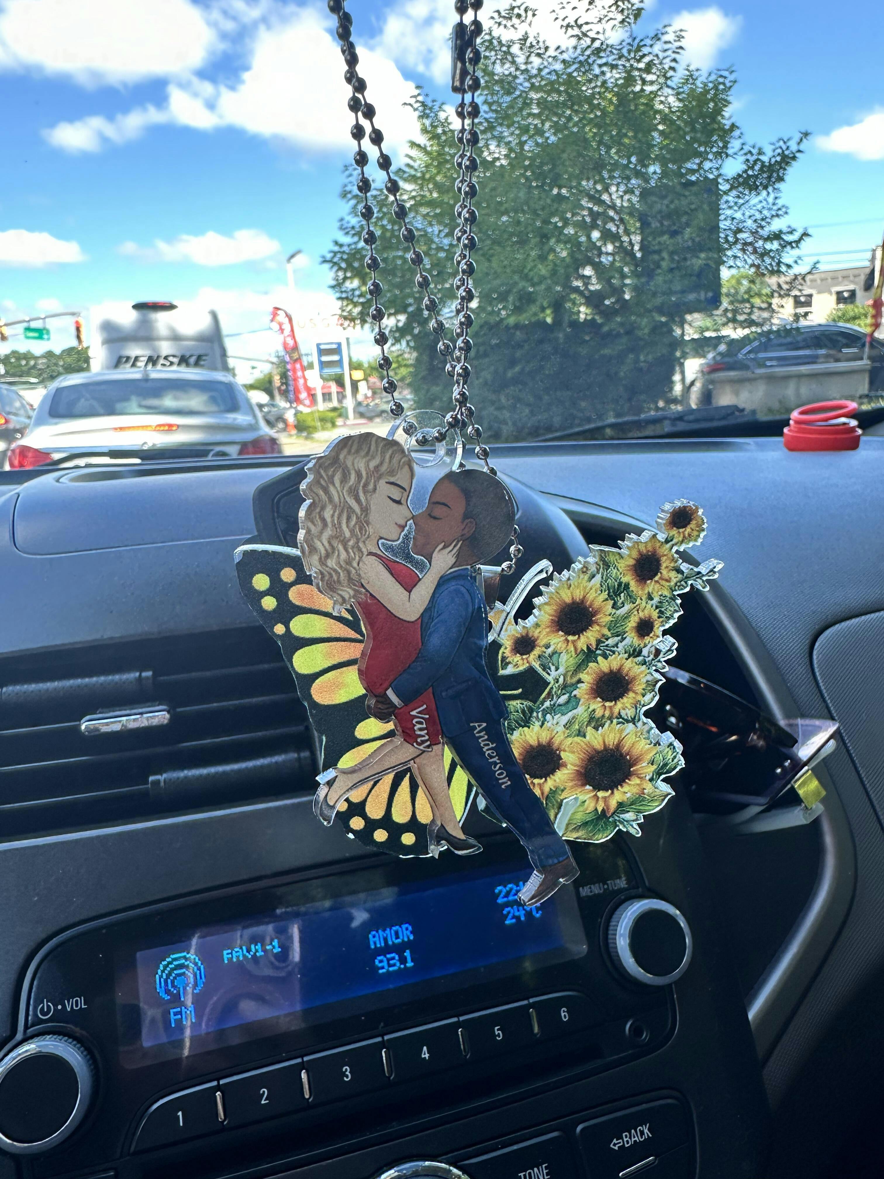 Missing Piece In Your Arms, I Found My Home - Couple Personalized Custom Car C 542809