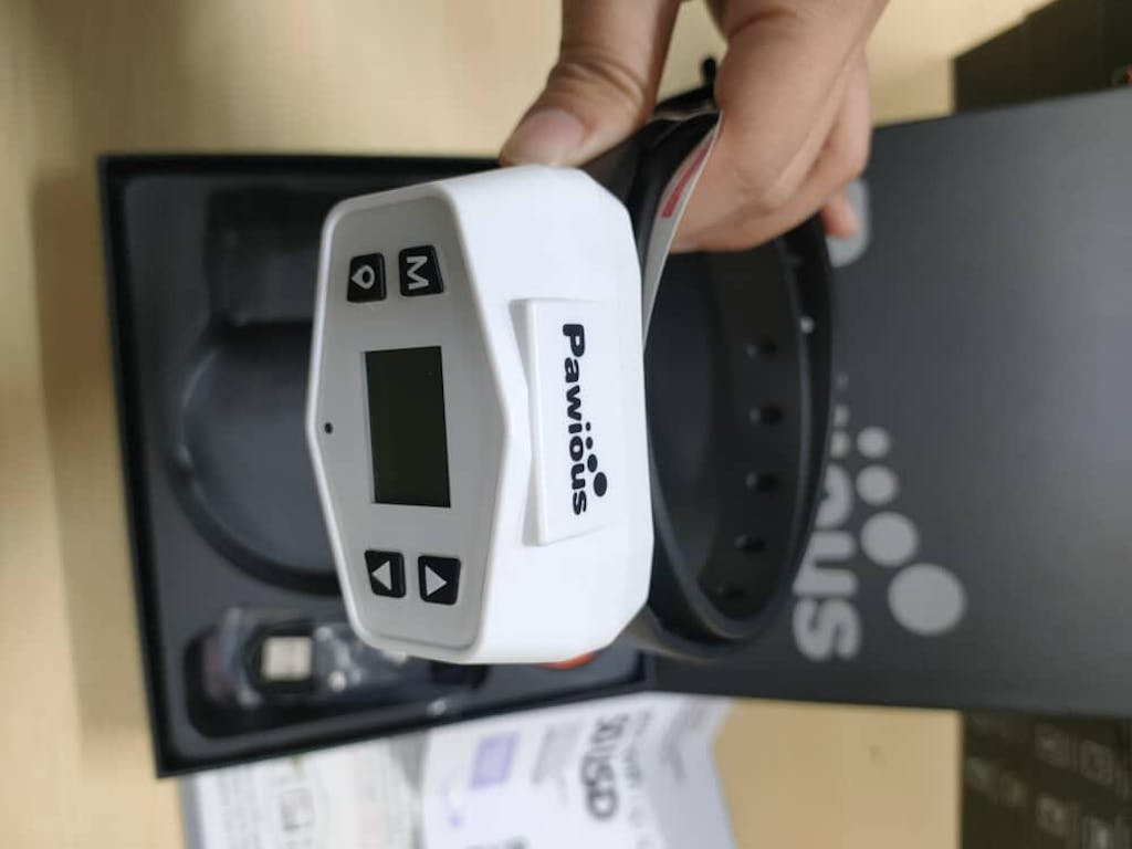 GPS Dog Fence F800 White Pawious