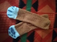 PawPrint Fuzzy Socks