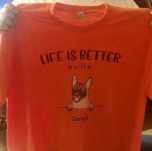 Life Is Better - Personalized Custom Unisex Classic T-shirt – PAWSIONATE