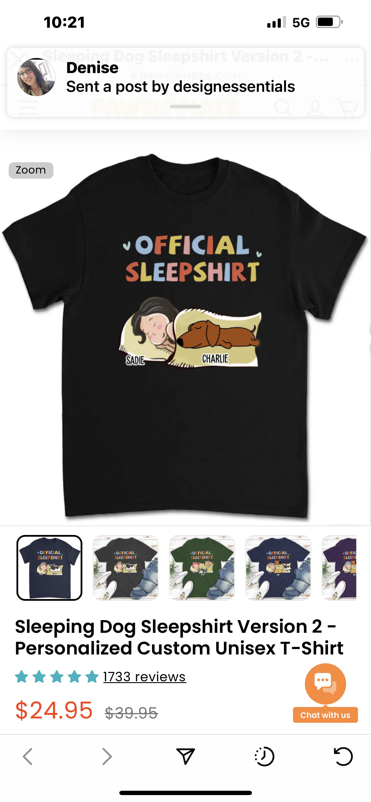 Sleeping Meowy - Personalized Custom Long Sleeve T-shirt main image 1