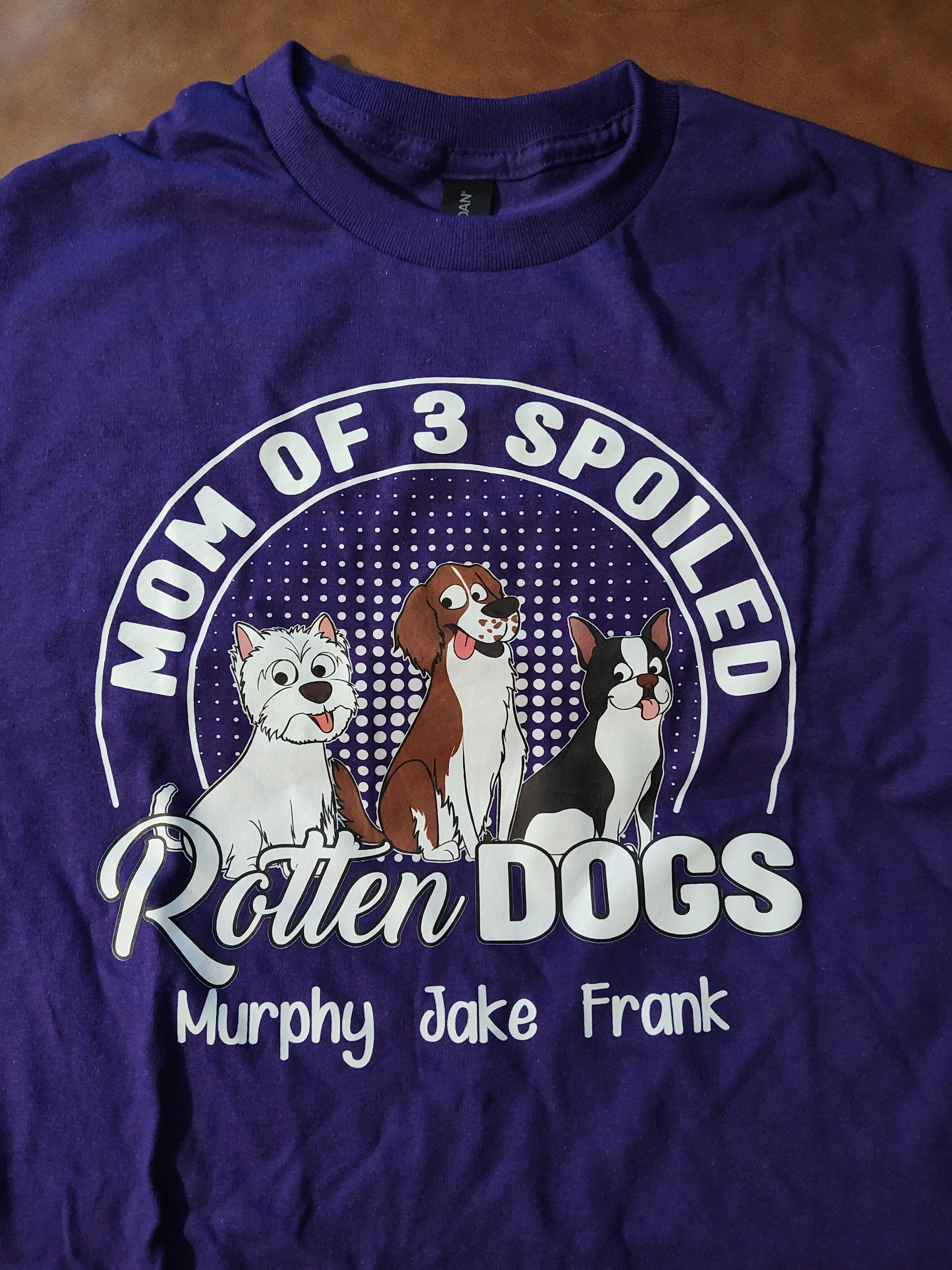 Spoiled Rotten Dog - Personalized Custom Premium T-shirt